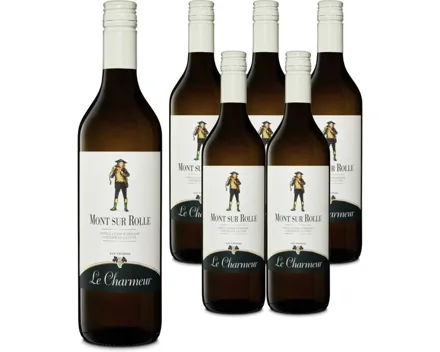 La Côte AOC Mont-sur-Rolle Le Charmeur 6x 75cl (2024) – Weisswein, Schweiz (0.75l)