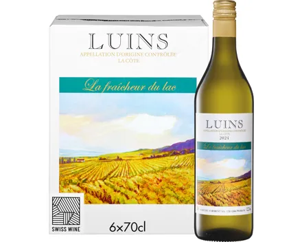 La Fraîcheur du lac Luins AOC La Côte