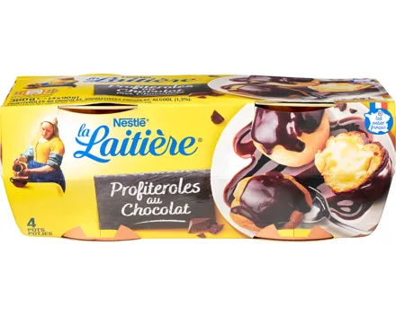 La Laitière Profiteroles Schokolade