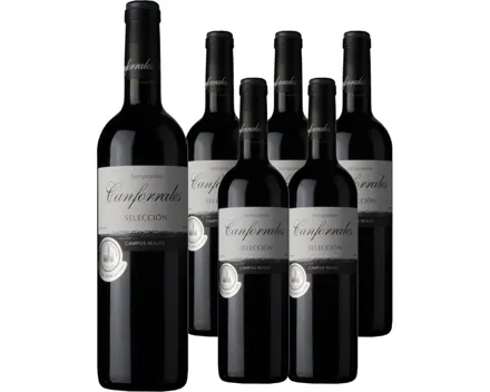La Mancha DO Canforrales Selección Bodegas Campos Reales 6x 75cl (2023) – Rotwein, Spanien (0.75l)