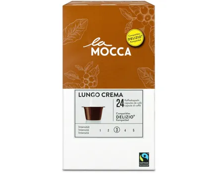La Mocca Delizio Lungo Crema 24 Kapseln