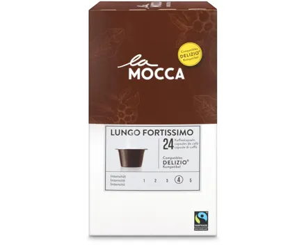 La Mocca Delizio Lungo Fortissimo 24 Kapseln