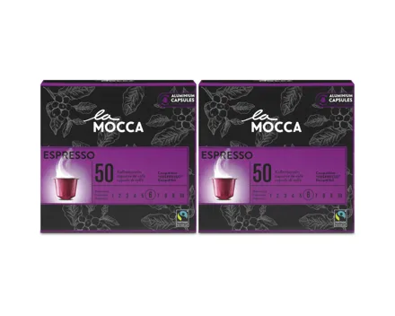 La Mocca Espresso 50Caps - Nespresso® kompatibel 2x 50St