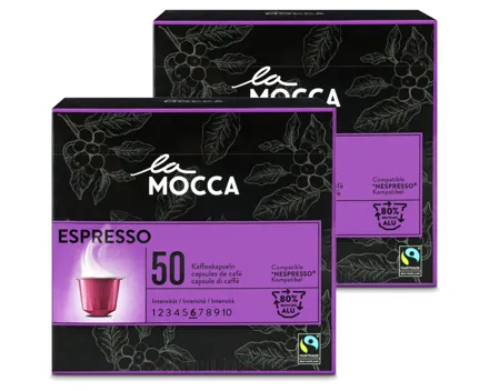 La Mocca Espresso Nespresso Kompatibel 2x50 Kapseln