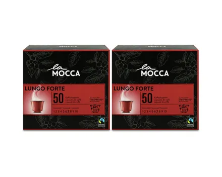 La Mocca Lungo forte - Nespresso kompatibel 50 Kapseln 2x 50St