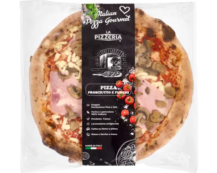 La Pizzeria Pizza Prosciutto e Funghi