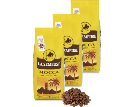 La Semeuse Bohnenkaffee Mocca Surfin 3x500g