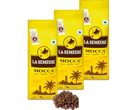 La Semeuse Bohnenkaffee Mocca Surfin 3x500g