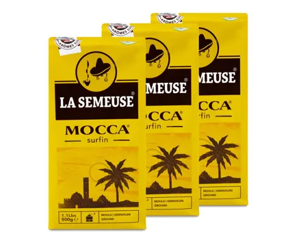 La Semeuse Kaffee gemahlen Mocca 3x500g
