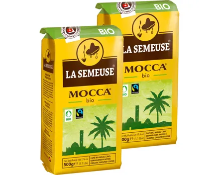 La Semeuse Mocca Bio Kaffee gemahlen 2x500g