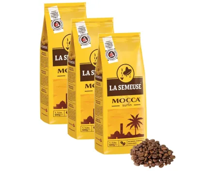 La Semeuse Mocca Bohnenkaffee 3x 500g