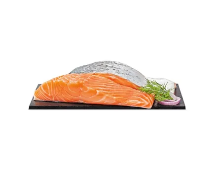 Lachsfilet mit Haut 2x200g