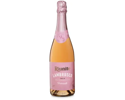Lambrusco Rosato Frizzante – Schaumwein, Italien (0.75l)