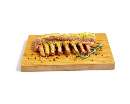 Lamm-Racks mariniert