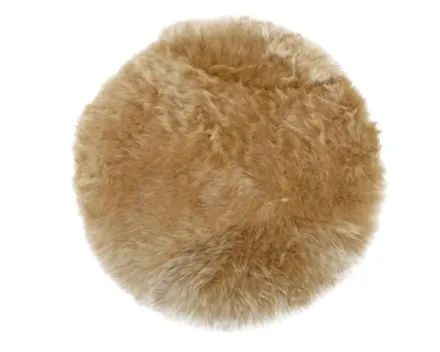 Lammfell Sitzkissen Ø 34 cm