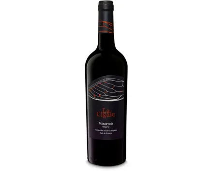 Languedoc-Roussillon Minervois Rouge La Cigale (2025) – Rotwein, Frankreich (0.75l)