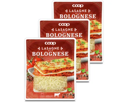 Lasagne Bolognese Rind 3x 400g