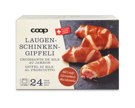 Laugen-Schinkengipfel 24 Stück