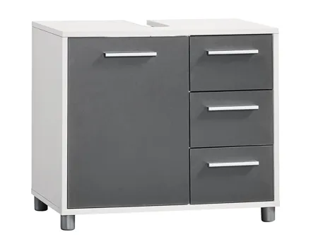 Lavaboy Betty 2 Dekor anthrazit-weiss 64 x 56 x 34 cm