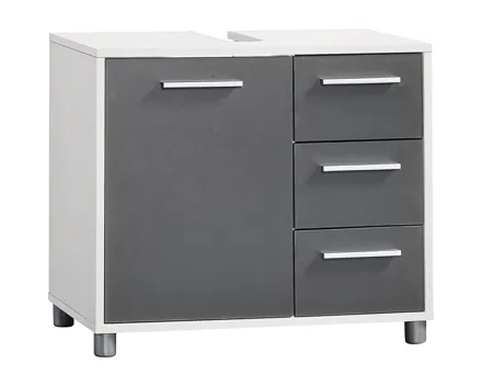 Lavaboy Betty 2 Dekor anthrazit-weiss 64 x 56 x 34 cm