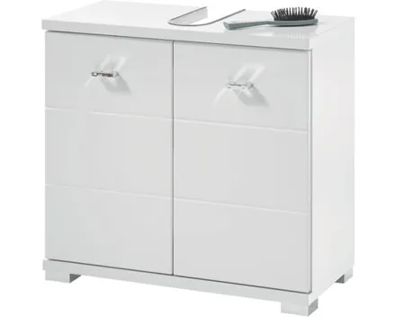 Lavaboy Loop Dekor hochglanz weiss 60 x 57 x 31 cm