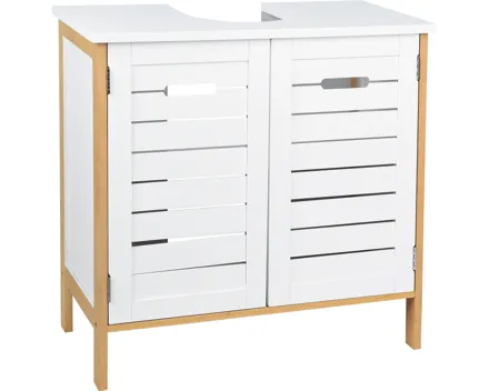 Lavaboy Zuzu Bambus/MDF weiss 2trg