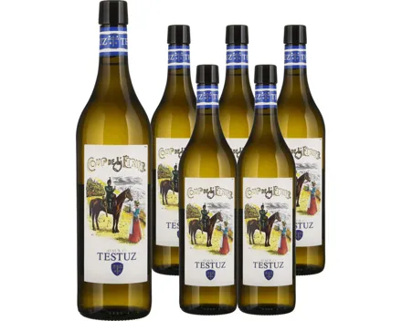 Lavaux AOC Coup de L'Etrier Testuz 6x 75cl (2025) – Weisswein, Schweiz (0.75l)