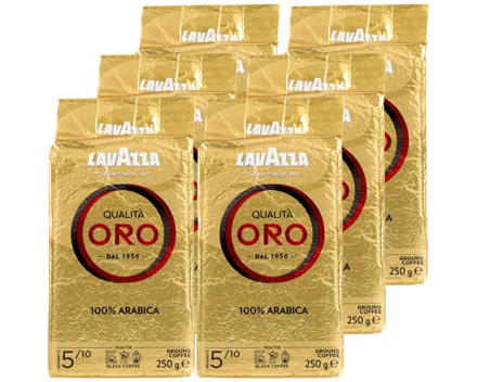 Lavazza Oro gemahlen 6x250g