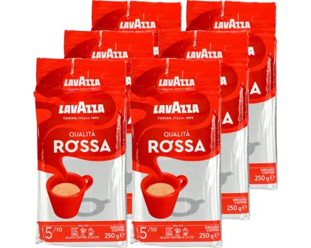 Lavazza Rossa gemahlen 6x250g