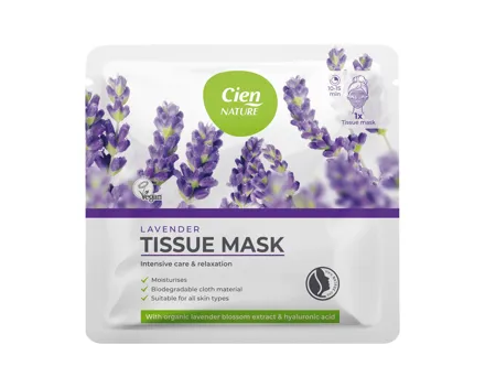 Lavendel Tuchmaske
