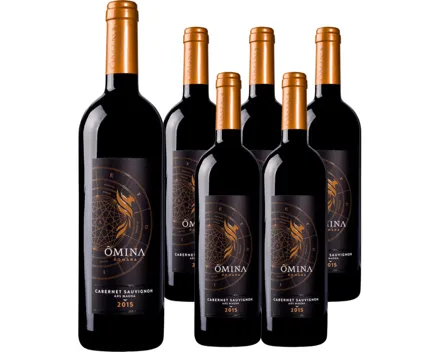 Lazio IGP Cabernet Sauvignon Ars Magna Ômina Romana 6x 75cl (2018) – Rotwein, Italien (0.75l)