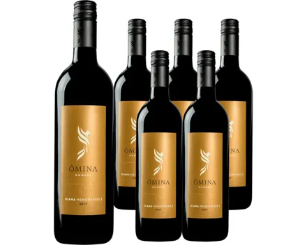 Lazio IGP Diana Nemorensis I Rosso Ômina Romana 6x 75cl (2018) – Rotwein, Italien (0.75l)