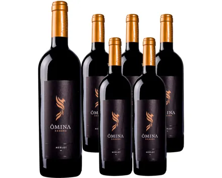 Lazio IGP Merlot Ômina Romana 6x 75cl (2021) – Rotwein, Italien (0.75l)