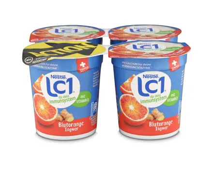 LC1 Jogurt Blutorangen & Ingwer 4x150g