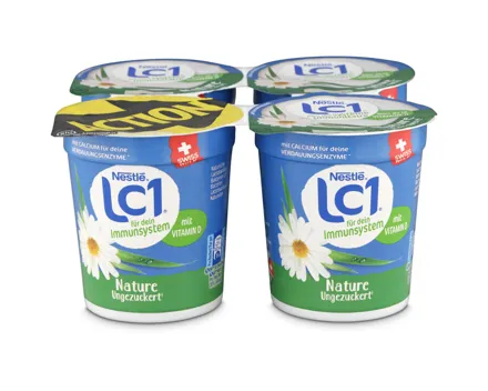 LC1 Jogurt Nature ohne Zuckerzusatz 4x150g