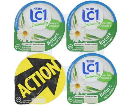 LC1 Jogurt Nature ohne Zuckerzusatz 4x150g