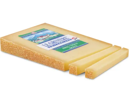 Le Gruyère mild, AOP