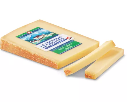 Le Gruyère mild, AOP