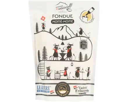 Le Gruyére Moléson Fondue Moitié-Moitié