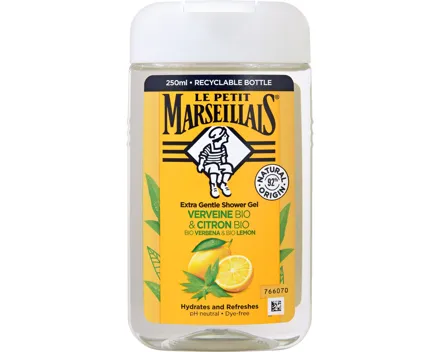 Le Petit Mariseillais Duschgel Eisenkraut / Zitrone 3 x 250 ml