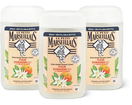 Le Petit Marseillais Duschen, 3er-Pack