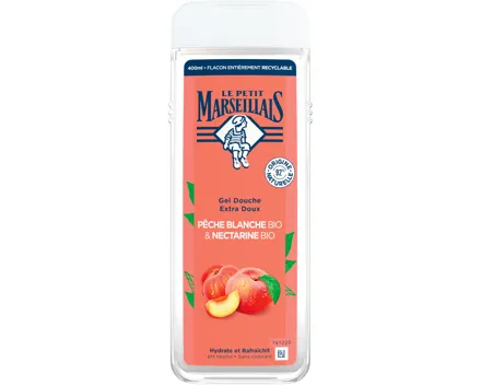 Le Petit Marseillais Duschmittel Peach Necatrine 400 ml