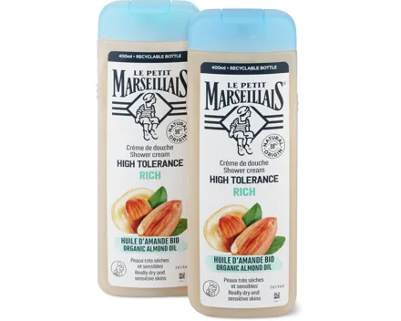 Le Petit Marseillais High Tolerance Duschgels, Duo-Pack
