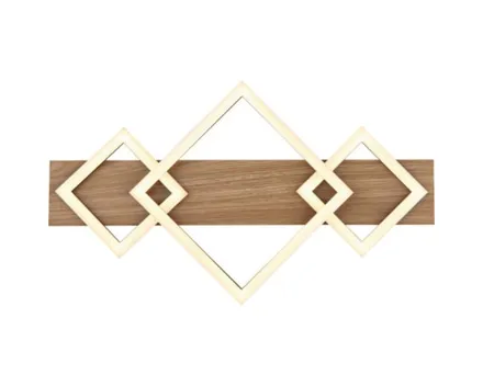 LED-Deckenleuchte Wood