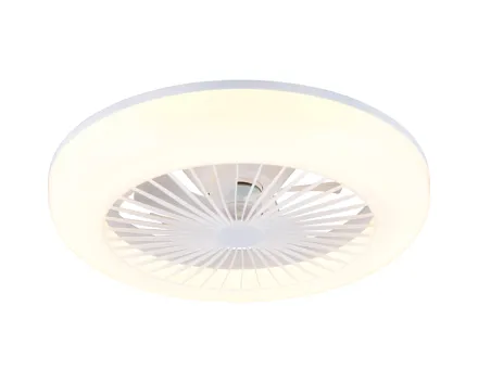LED-Deckenventilator Mora, Ø 45 cm dimmbar