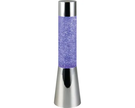 LED-Dekoleuchte Glitter RGB Chrom