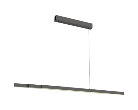 LED-Pendelleuchte Adriana, anthrazit