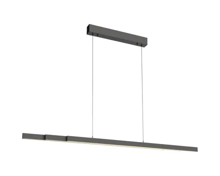 LED-Pendelleuchte Adriana, anthrazit