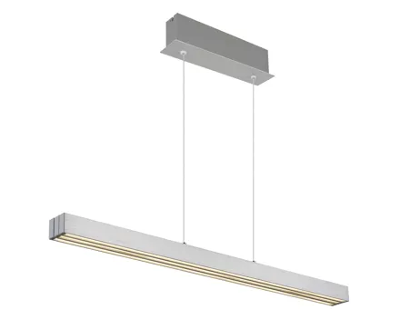LED-Pendelleuchte Ethan, Alu dimmbar