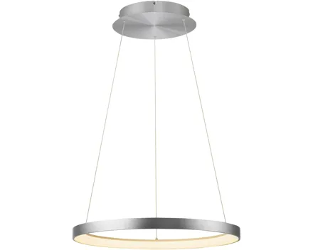 LED-Pendelleuchte Hoop, Aluminium dimmbar